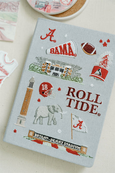 The Embroidered University of Alabama Hardcover Notebook