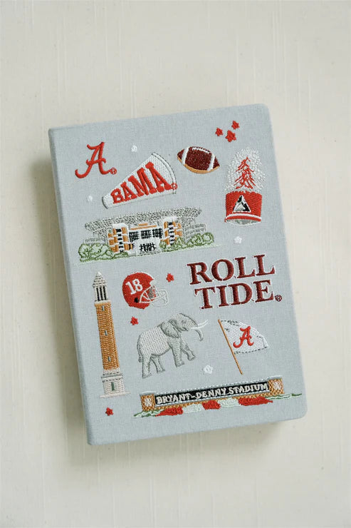 The Embroidered University of Alabama Hardcover Notebook