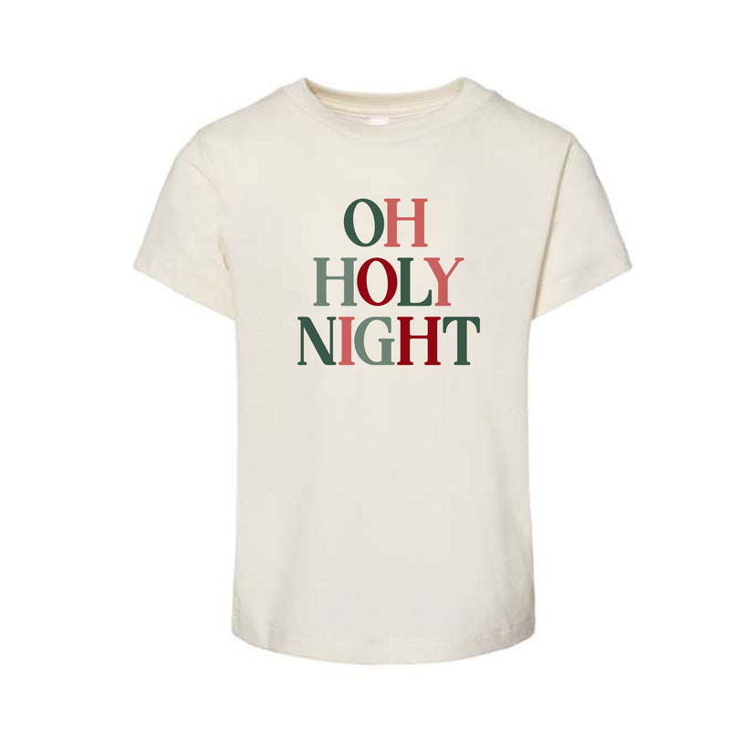 The O Holy Night | Natural Toddler Tee