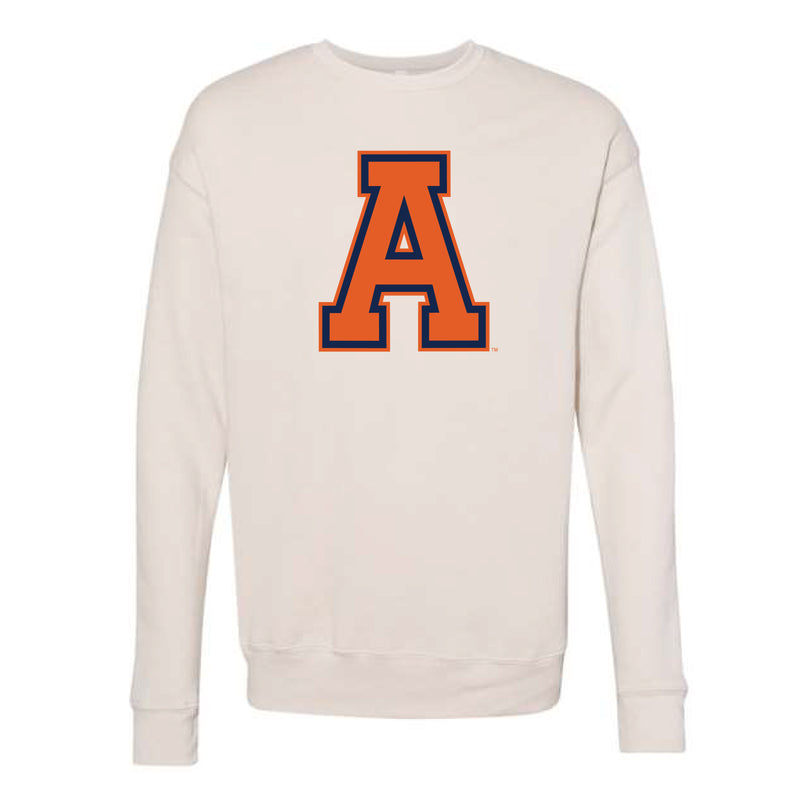 The Old School Auburn A | Heather Dust Sweatshirt