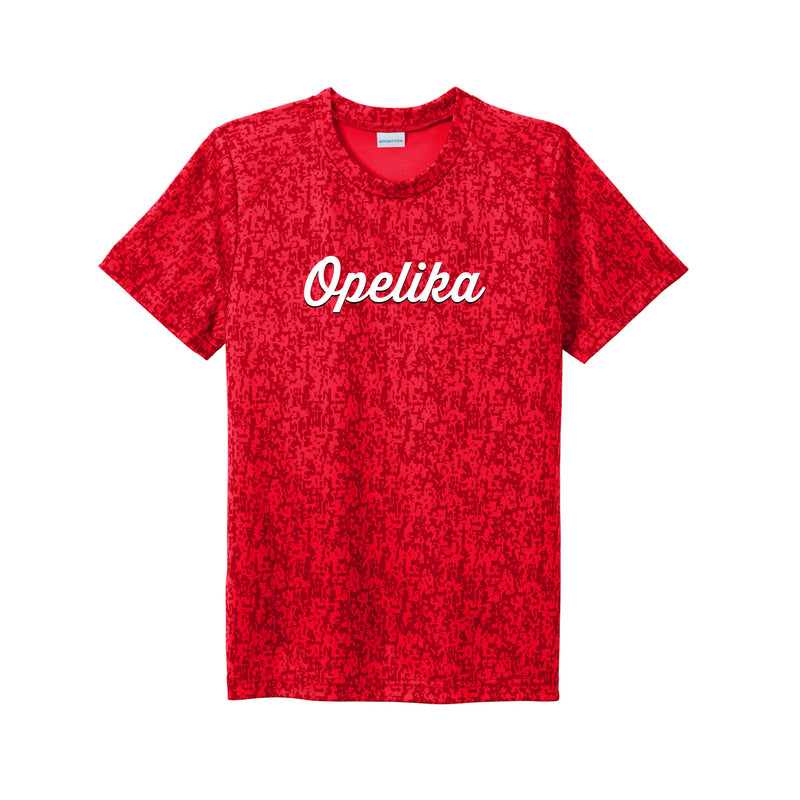 The Opelika Script | True Red Youth Tee