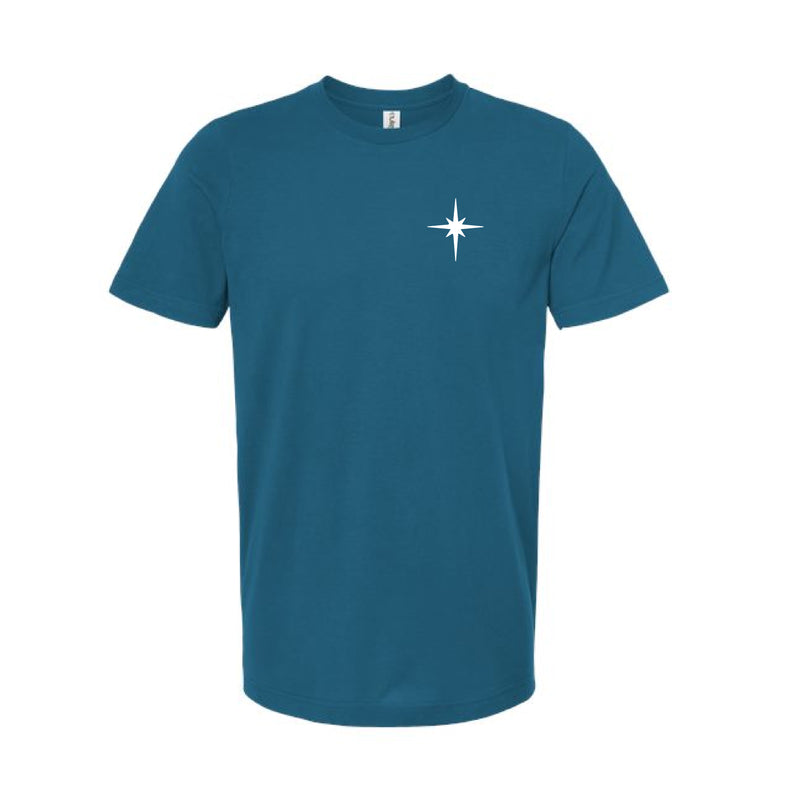 The Peace On Earth | Deep Teal	Tee