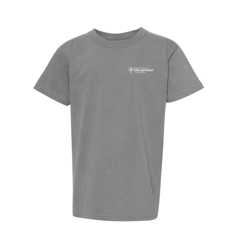 The PFMC Serif | Grey Youth Tee