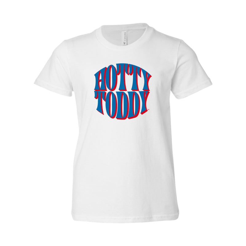 The Retro Hotty Toddy | White Kids Short Sleeve