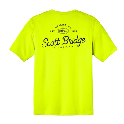 The Scott Bridge | Safety Yellow Tee