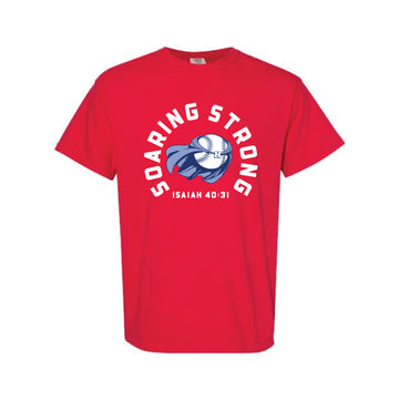 The Soaring Strong | Adult Red Tee