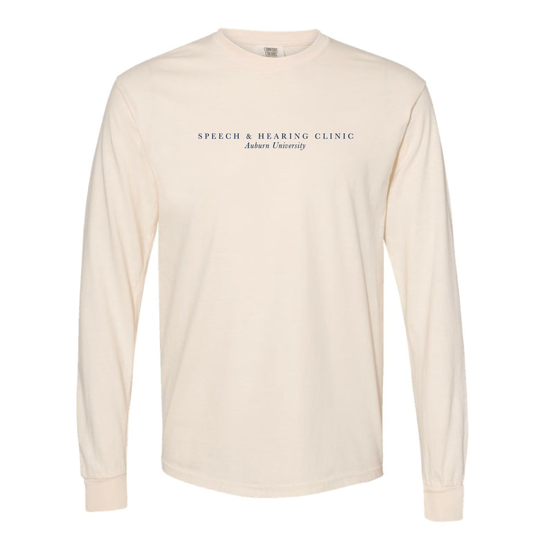 The Speech & Hearing Serif | Ivory Long Sleeve Tee