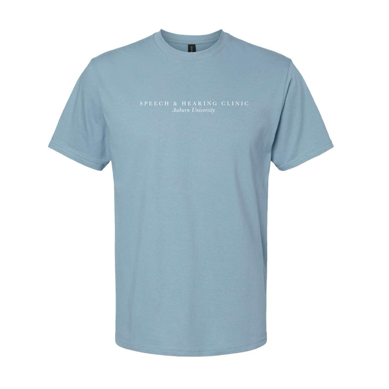 The Speech & Hearing Serif | Stone Blue Tee