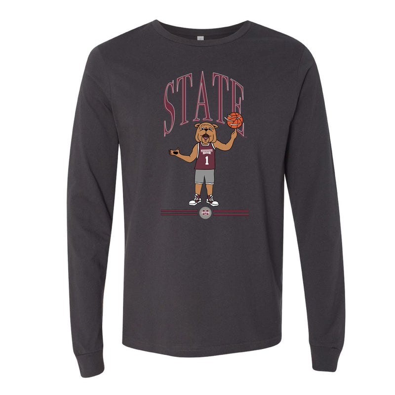 The Spinning Basketball Bully | Dark Grey Long Sleeve