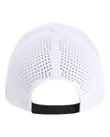 The Retro War Eagle Hat | Embroidered White Cap