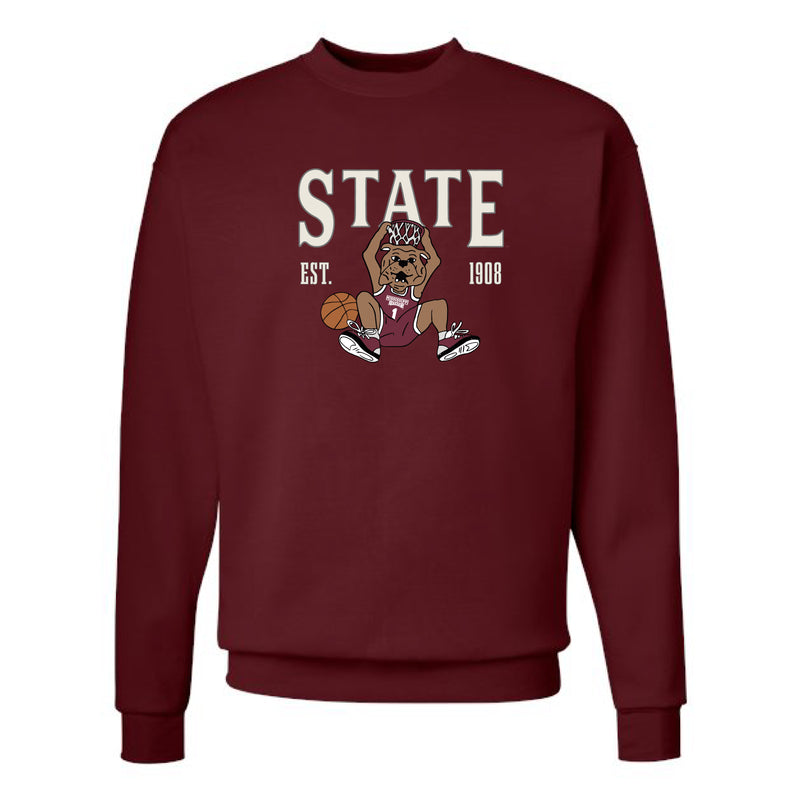 The State Basketball EST | Maroon Sweatshirt