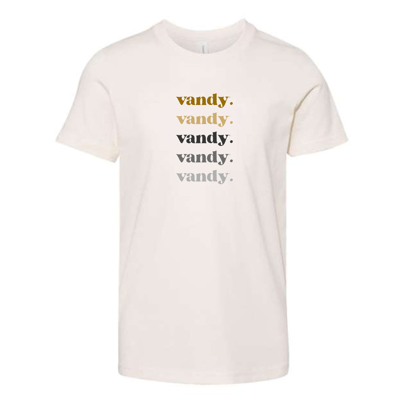 The Vandy Repeat | Youth Natural Tee