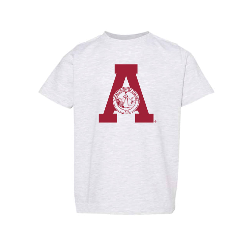 The Throwback Alabama A Seal | Toddler Ash Tee