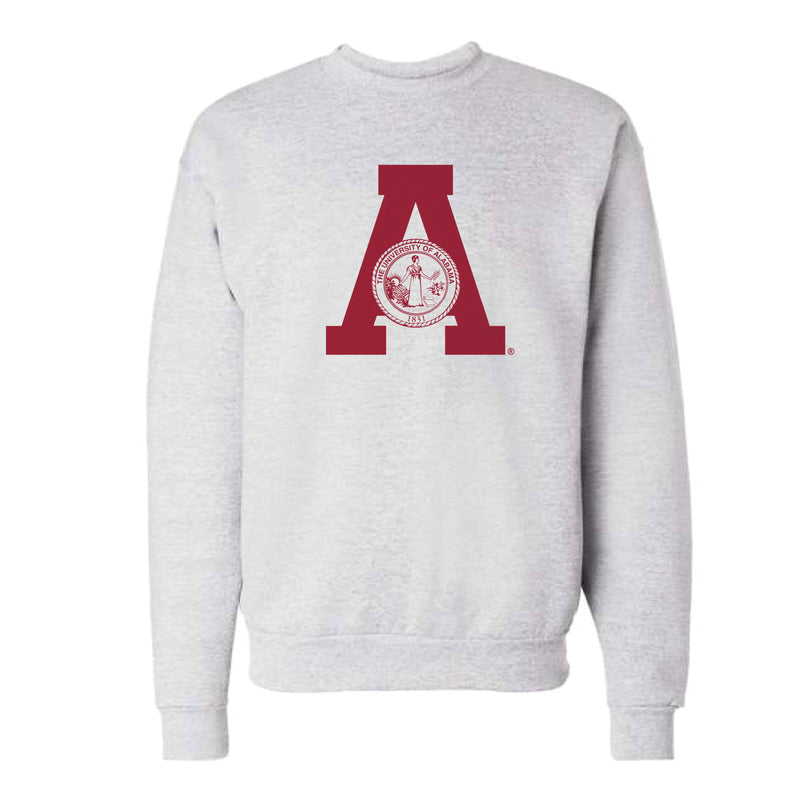 The Throwback Alabama A Seal | Ash Sweatshirt