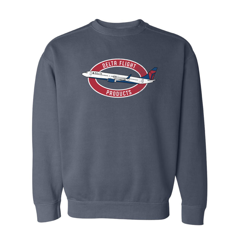 The Vintage DFP Oval | Denim Sweatshirt