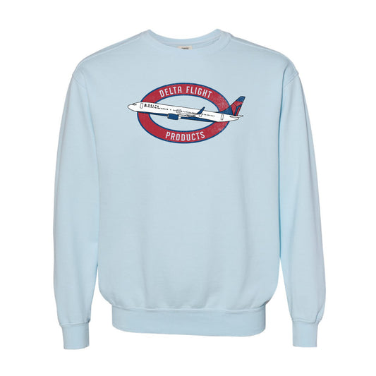 The Vintage DFP Oval | Chambray Sweatshirt