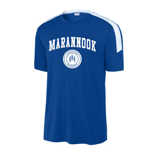 The Vintage Maranook Seal  | Adult True Royal/White Tee