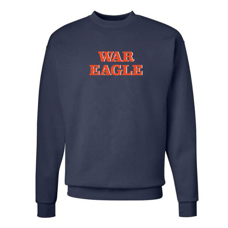 The War Eagle Wall  | Navy Sweatshirt