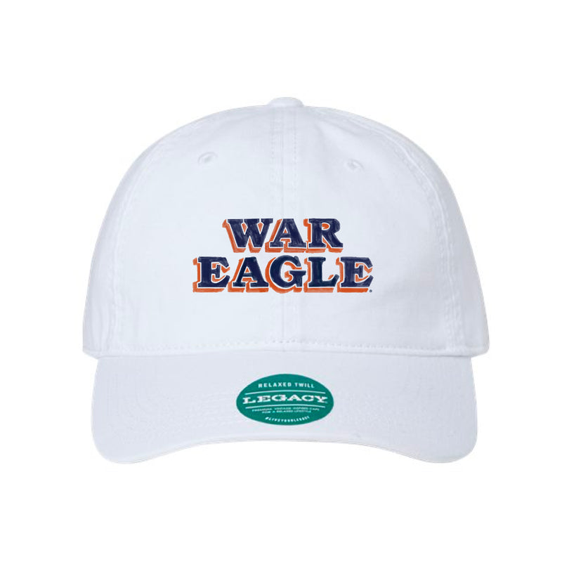 The War Eagle Wall Embroidered | White Legacy Dad Hat