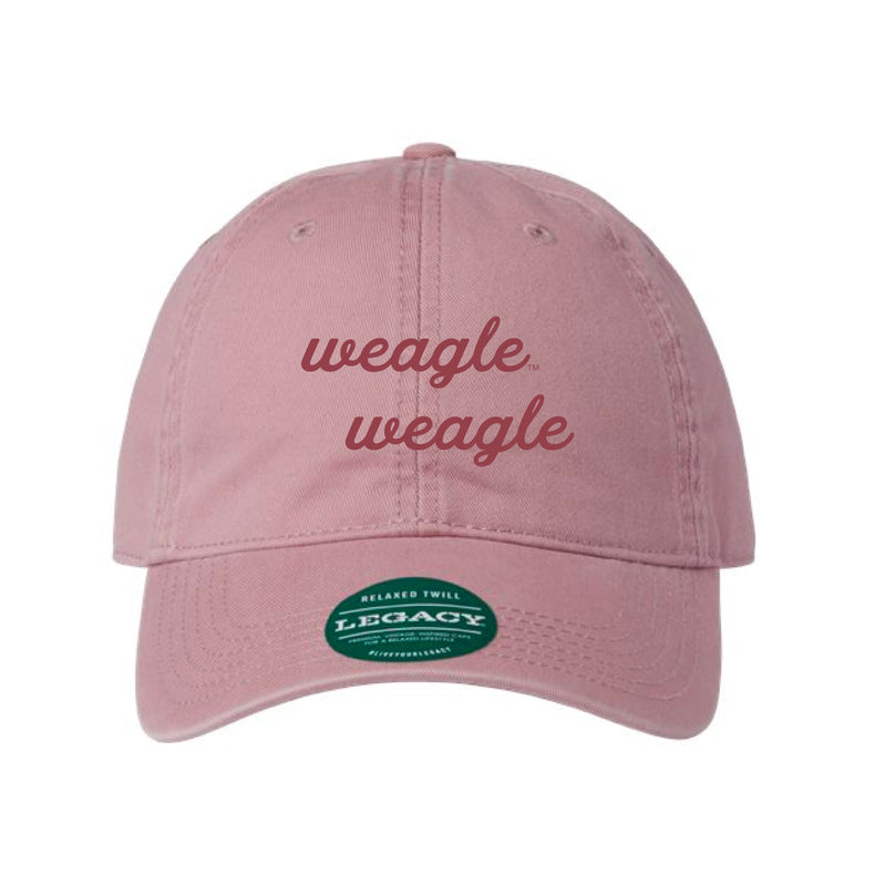 The Weagle Weagle Embroidered | Dusty Rose Legacy Dad Hat