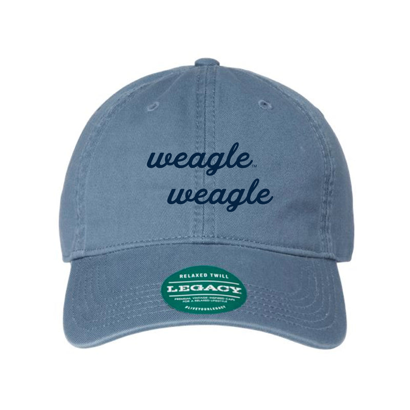 The Weagle Weagle Embroidered | Lake Blue Legacy Dad Hat