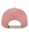 The Retro AU | Embroidered Rose/ Cream Rope Cap