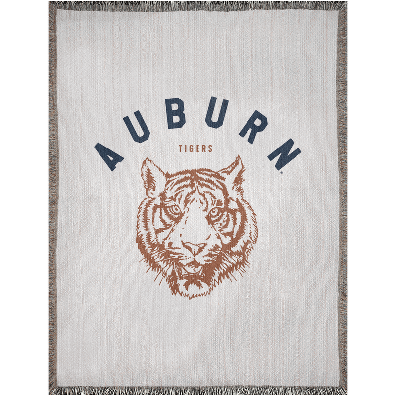 The Auburn Tigers Woven Blanket