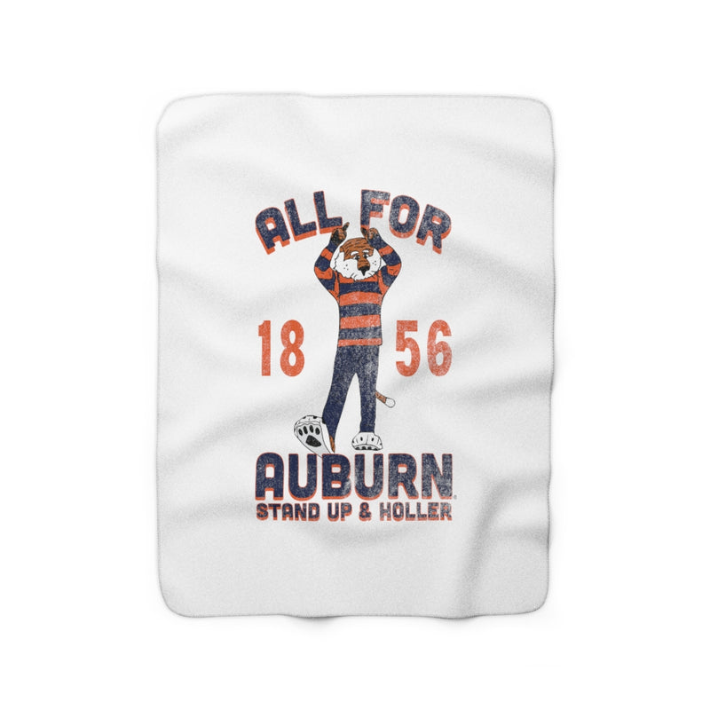 The All for Auburn Aubie | Sherpa Fleece Blanket