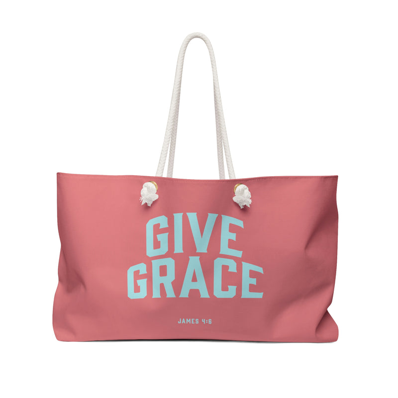 The Stacked Give Grace Arch | Weekender Bag