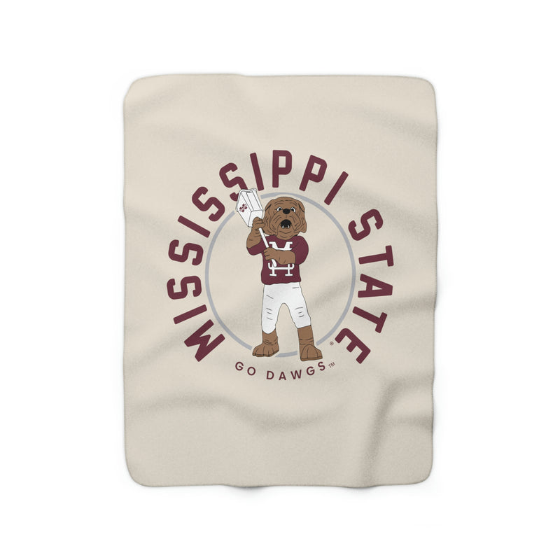 The Mississippi State Go Dawgs | Sherpa Fleece Blanket