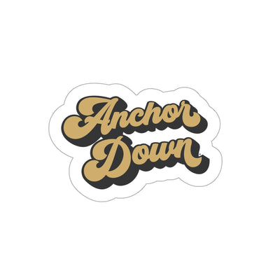 The Anchor Down Script | Sticker