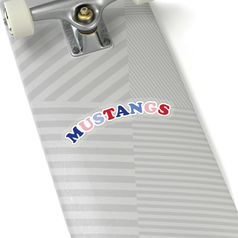The Mustangs Rainbow Arch | Sticker