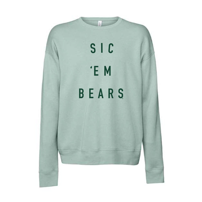 The Sic ‘Em Bears | Dusty Blue Sweatshirt