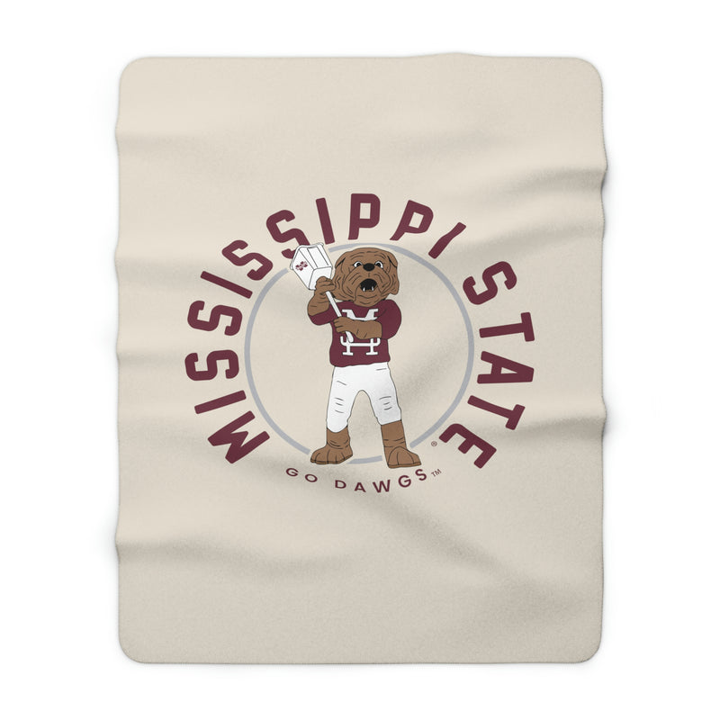 The Mississippi State Go Dawgs | Sherpa Fleece Blanket