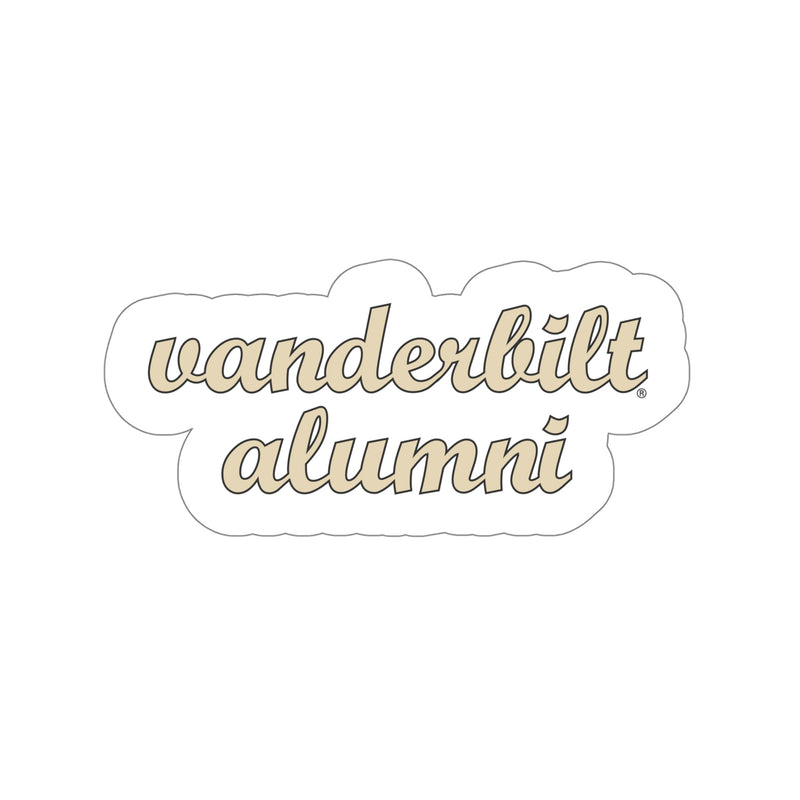 The Vanderbilt Alumni Script | Sticker