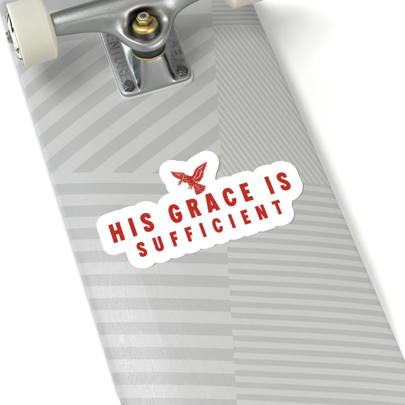The His Grace is Sufficient | Sticker