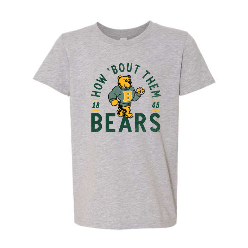 The How ‘Bout Them Bears | Athletic Heather Kids Short Sleeve